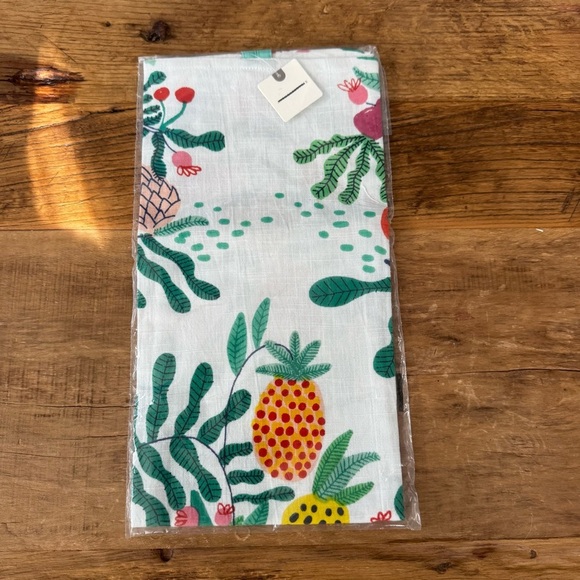 NEW Anthropologie Fruit Tree Dish Towel ~ 🍍 - Picture 3 of 5